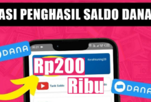 4 Aplikasi Penghasil Saldo Dana Tercepat 2025, Dapat Rp200 Ribu!