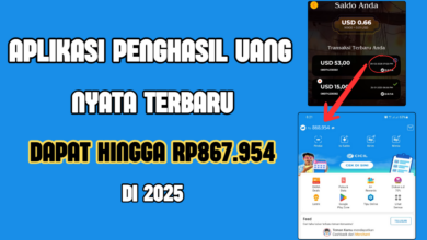 Aplikasi Penghasil Uang Nyata 2025: Dapatkan hingga Rp867.954!