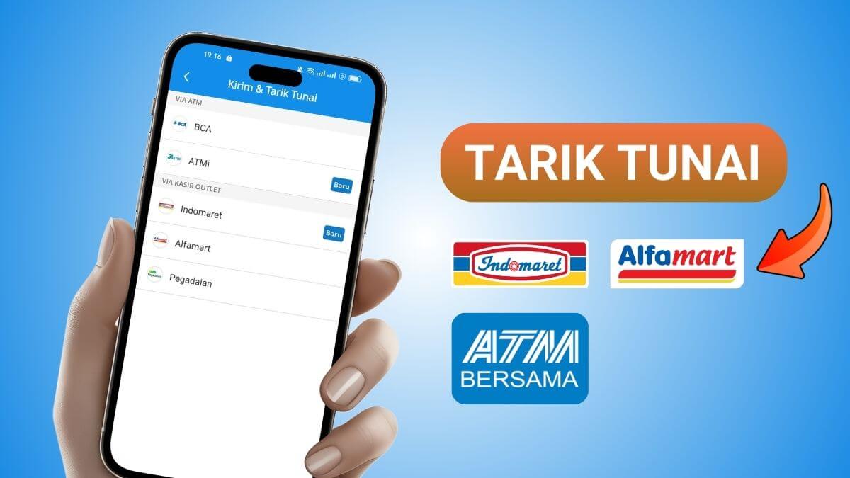 Begini Cara Tarik Tunai DANA di ATM, Alfamart, dan Indomaret!