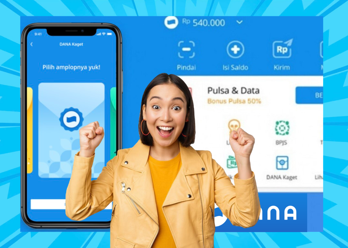 Dapatkan 2 Link DANA Kaget Hari Ini! Amplop Digital Cair ke E-Wallet!