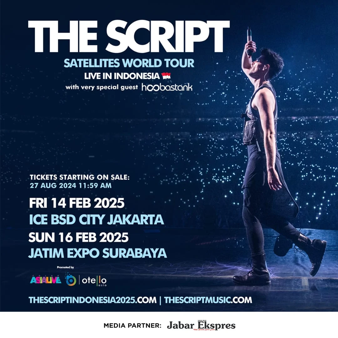 Euforia Meningkat! The Script & Hoobastank Bakal Guncang Jakarta & Surabaya!