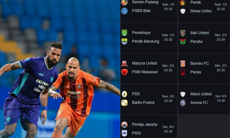 Jadwal Pekan Ke-25 BRI Liga 1 2024/2025: Catat Tanggalnya!