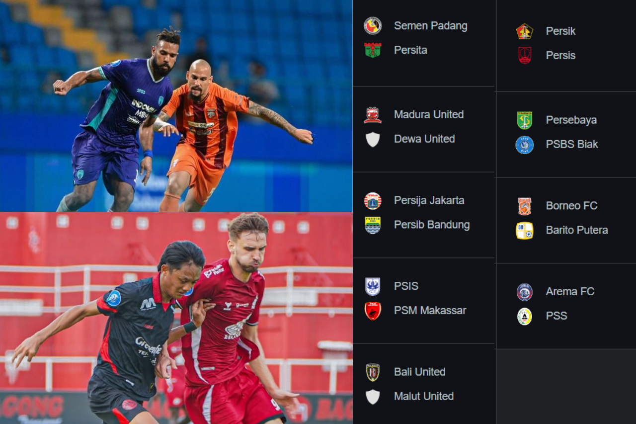 Jadwal Pertandingan Pekan Ke-23 BRI Liga 1 2024/2025: Catat Tanggalnya!