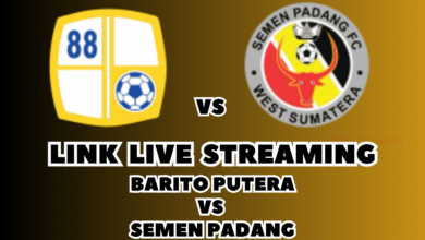 LINK Live Streaming Barito Putera vs Semen Padang Hari Ini!