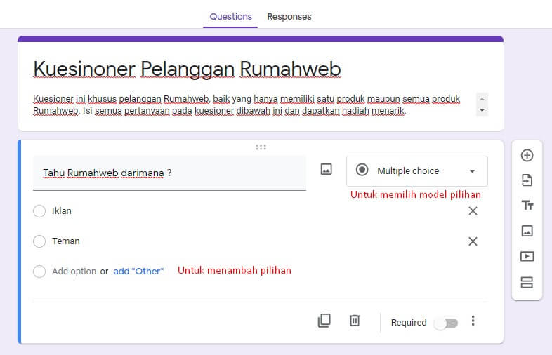 Panduan Praktis: Cara Membuat Kuesioner Google Form di HP & PC