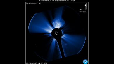 Rasakan Kekuatan Matahari: Gambar Baru Letusan dari Satelit NOAA