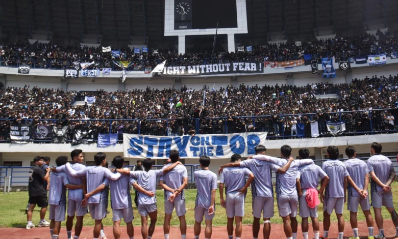 Ribuan Bobotoh Hadir dalam Sesi Latihan Jelang Persib Vs Persija!