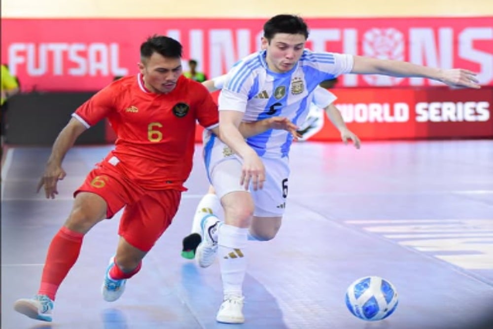 Timnas Futsal Indonesia Takluk dari Argentina, Hadapi Arab Saudi!