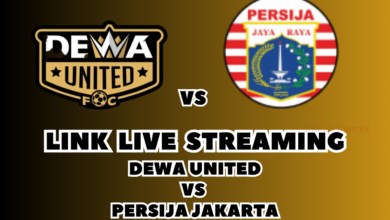 Tonton LINK Live Streaming Dewa United vs Persija Jakarta Malam Ini!