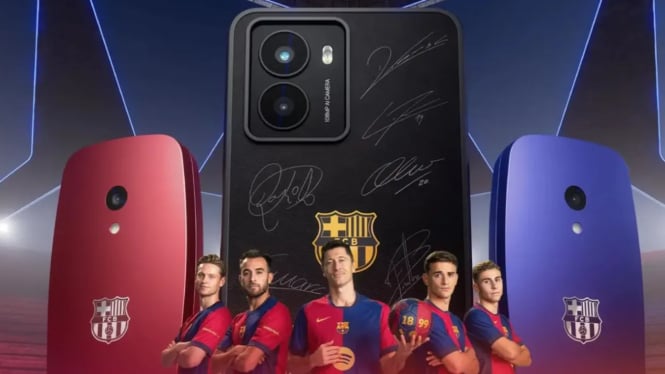 HMD Barça Fusion dan Barça 3210 Resmi Meluncur, Desain Memikat!