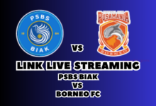 LINK Live Streaming PSBS Biak vs Borneo FC Malam Ini, Pekan Ke-26!